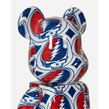 Brand New 100%+400% Grateful Dead - Steal Your Face Be@rbrick Multicolor New Collection