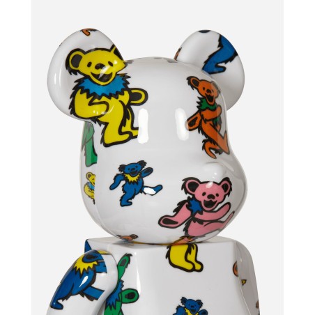 Brand New 100%+400% Greateful Dead - Dancing Bear Be@rbrick Multicolor New Stock