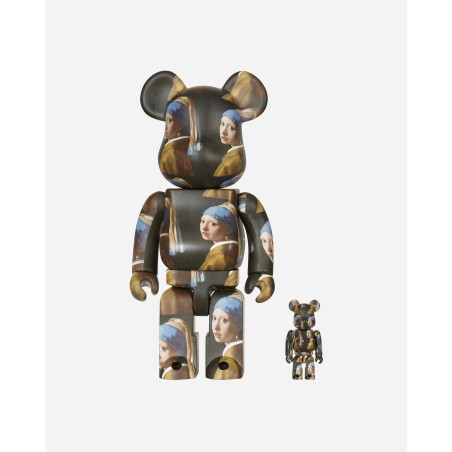 Brand New 100% + 400% Johanned Vermeer Be@rbrick Multicolor In Stock