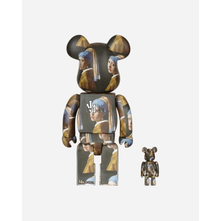 Brand New 100% + 400% Johanned Vermeer Be@rbrick Multicolor In Stock