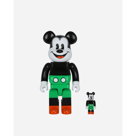 Brand New 100% + 400% Mickey Mouse 1930's Poster Be@rbrick Multicolor Ready for Shipment