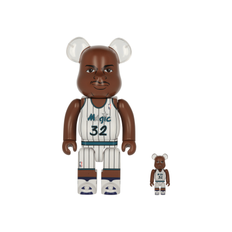 Brand New 100% + 400% Shaquille O'Neal Be@rbrick Multicolor Available for Immediate Shipping