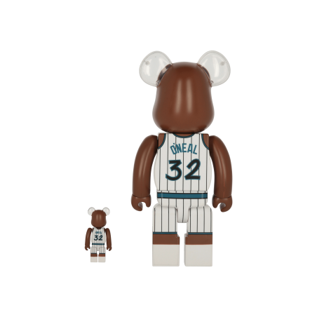 Brand New 100% + 400% Shaquille O'Neal Be@rbrick Multicolor Available for Immediate Shipping