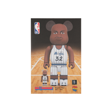 Brand New 100% + 400% Shaquille O'Neal Be@rbrick Multicolor Available for Immediate Shipping