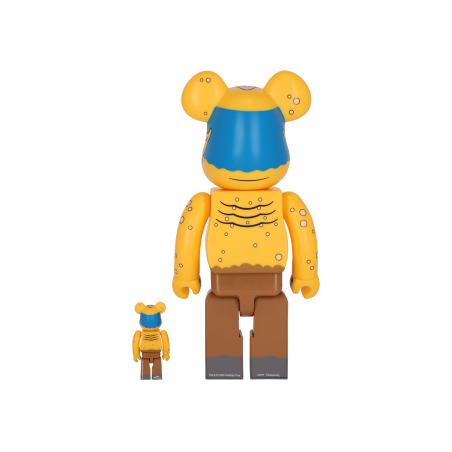 Brand New 100% + 400% Simpsons Cyclops Be@rbrick Multicolor New Release