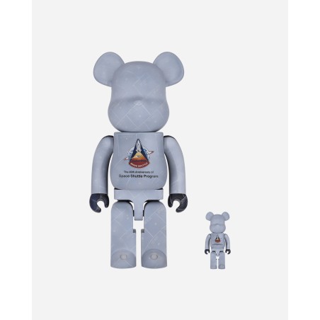 Brand New 100% + 400% Space Shuttle Be@rbrick Multicolor Ready for Shipment