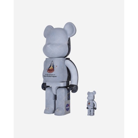 Brand New 100% + 400% Space Shuttle Be@rbrick Multicolor Ready for Shipment