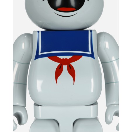 Brand New 100%+400% Stay Puft Marshmallow Man Be@rbrick White Just Launched