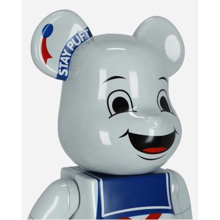 Brand New 100%+400% Stay Puft Marshmallow Man Be@rbrick White Just Launched