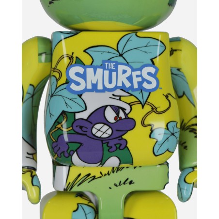 Brand New 100%+400% The Smurfs The Purple Smurfs Be@rbrick Multicolor New Stock