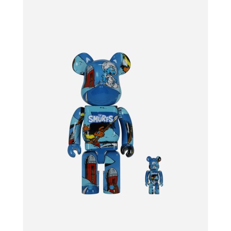 Brand New 100%+400% The Smurfs The Astrosmurf Be@rbrick Multicolor Just In