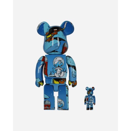 Brand New 100%+400% The Smurfs The Astrosmurf Be@rbrick Multicolor Just In