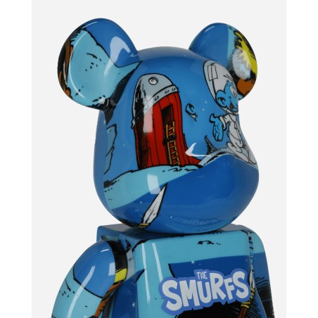 Brand New 100%+400% The Smurfs The Astrosmurf Be@rbrick Multicolor Just In