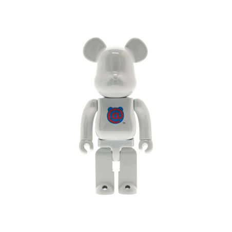 Brand New 1000% 1st Model White Chrome Be@rbrick Multicolor In Stock