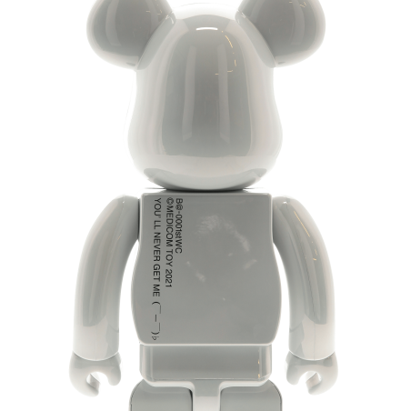 Brand New 1000% 1st Model White Chrome Be@rbrick Multicolor In Stock