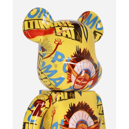 Brand New 1000% Andy Warhol x Jean Michel Basquiat 3 Be@rbrick Multicolor Fresh Release