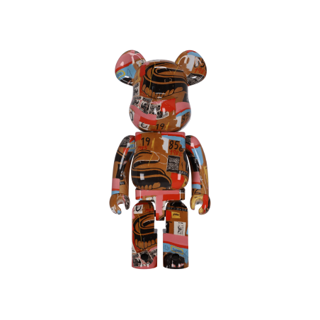 Brand New 1000% Andy Warhol x Jean Michel Basquiat Be@rbrick Multicolor Limited Stock