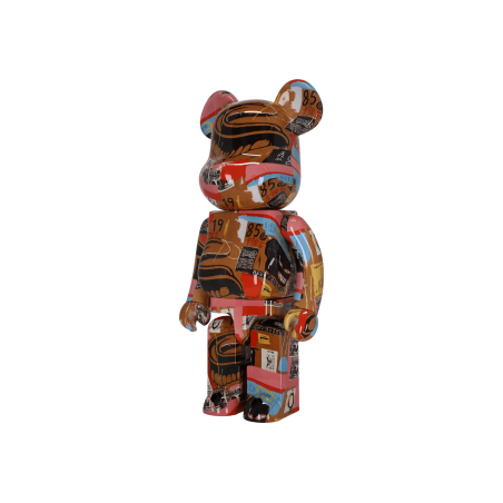 Brand New 1000% Andy Warhol x Jean Michel Basquiat Be@rbrick Multicolor Limited Stock