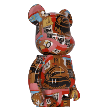 Brand New 1000% Andy Warhol x Jean Michel Basquiat Be@rbrick Multicolor Limited Stock