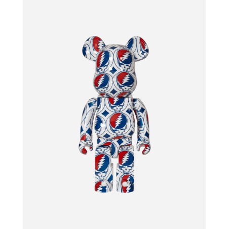 Brand New 1000% Grateful Dead - Steal Your Face Be@rbrick Multicolor On Hand Now