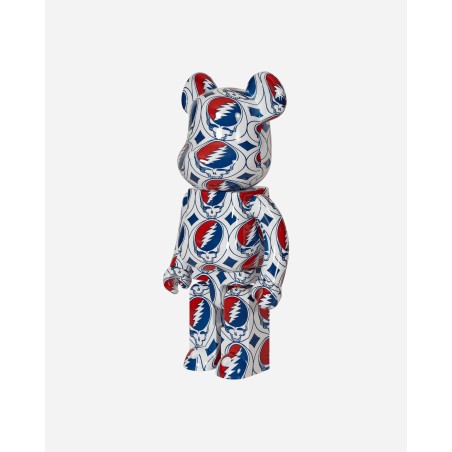 Brand New 1000% Grateful Dead - Steal Your Face Be@rbrick Multicolor On Hand Now