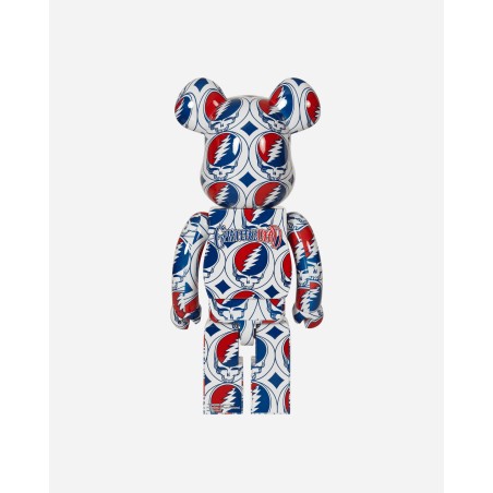 Brand New 1000% Grateful Dead - Steal Your Face Be@rbrick Multicolor On Hand Now