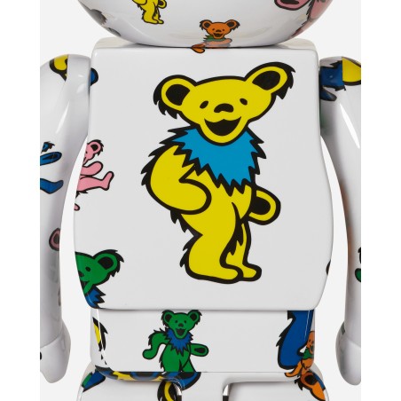 Brand New 1000% Greateful Dead - Dancing Bear Be@rbrick Multicolor Fresh Release