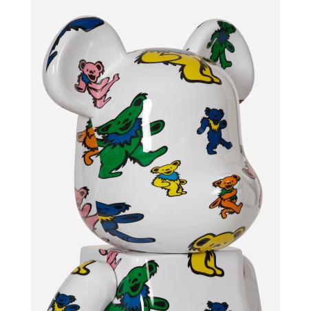 Brand New 1000% Greateful Dead - Dancing Bear Be@rbrick Multicolor Fresh Release