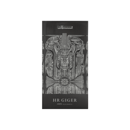 Brand New 1000% H.R. Giger Chrome Version Be@rbrick Black Limited Stock