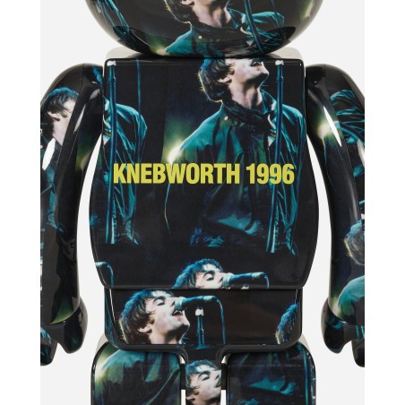 Brand New 1000% Oasis Knebworth 1996 - Liam Gallagher Be@rbrick Multicolor Limited Stock