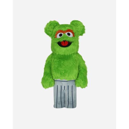 Brand New 1000% Oscar The Grouch Costume Be@rbrick Multicolor Just Launched