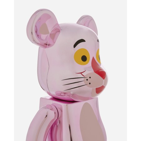 Brand New 1000% Pink Panther Chrome Be@rbrick Multicolor