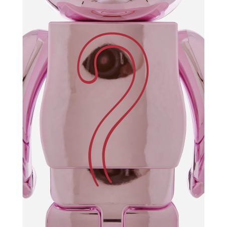 Brand New 1000% Pink Panther Chrome Be@rbrick Multicolor