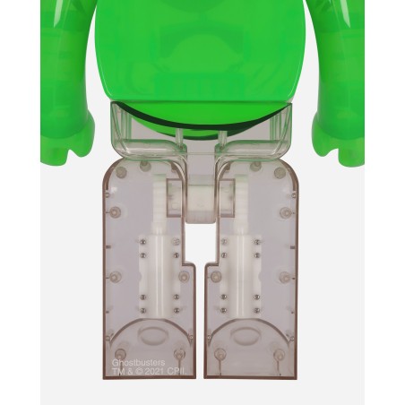 Brand New 1000% Slimer Green Ghost Be@rbrick Multicolor Available for Immediate Shipping