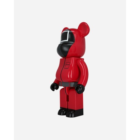 Brand New 1000% Squid Game Guard Square Be@rbrick Multicolor Fresh Release