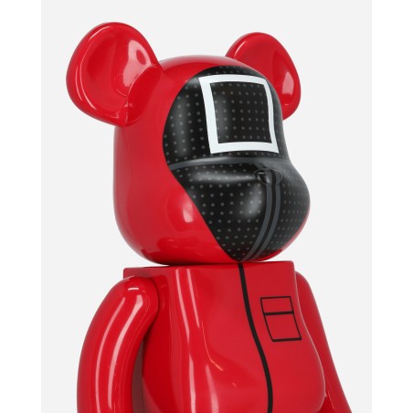 Brand New 1000% Squid Game Guard Square Be@rbrick Multicolor Fresh Release