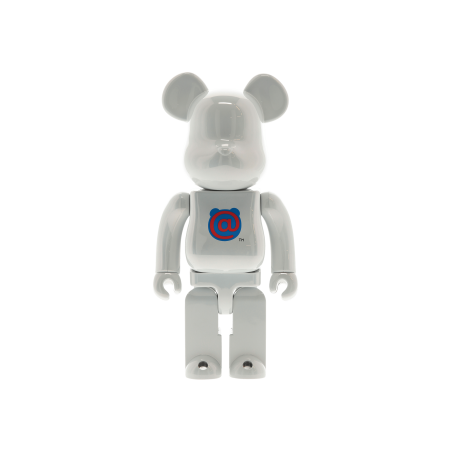 Brand New 400% 1st Model White Chrome Be@rbrick Multicolor New Release