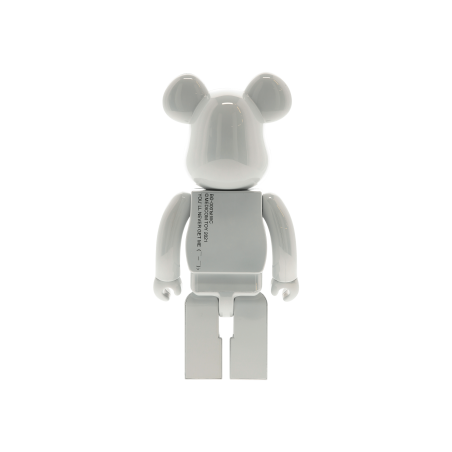 Brand New 400% 1st Model White Chrome Be@rbrick Multicolor New Release