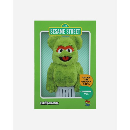 Brand New 400% Oscar The Grouch Costume Be@rbrick Multicolor Limited Stock