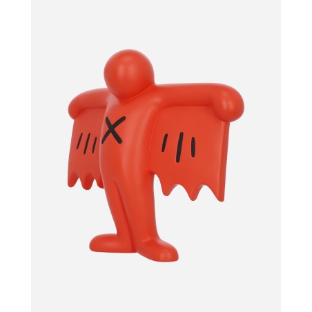 Brand New Keith Haring Flying Devil Statue Red In Stock