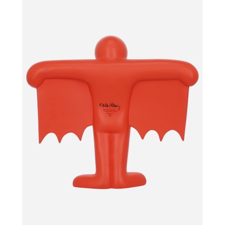 Brand New Keith Haring Flying Devil Statue Red In Stock