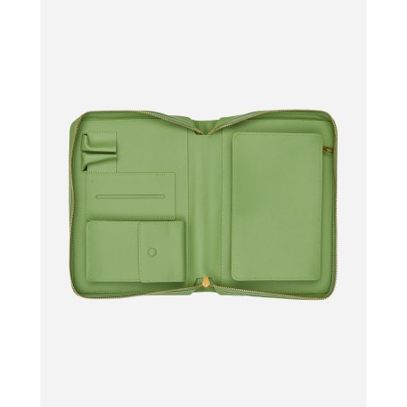 Brand New Leather Ceremony Case Green