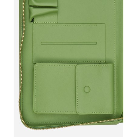 Brand New Leather Ceremony Case Green