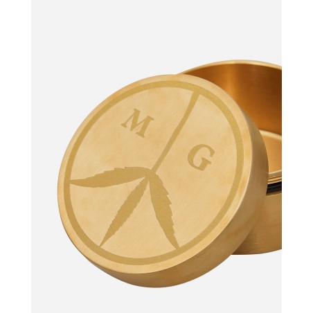 Brand New Peace Logo Container Brass New Release