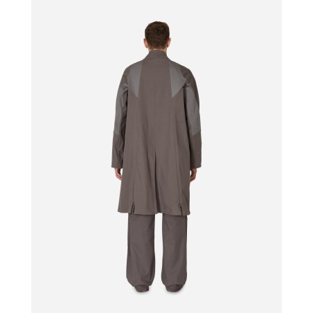 Brand New Split Trench Coat Grey Ready for Shipment