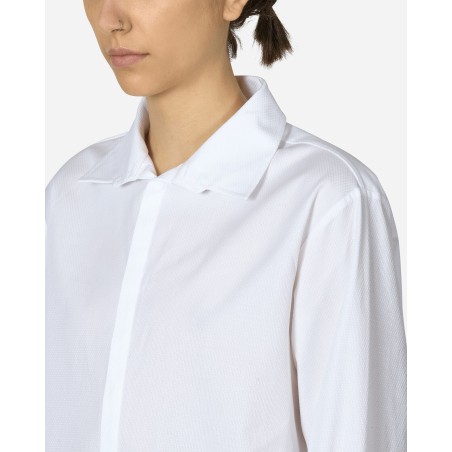 Brand New Wide Sleeved Stripy Poplin Shirt Off White New Collection