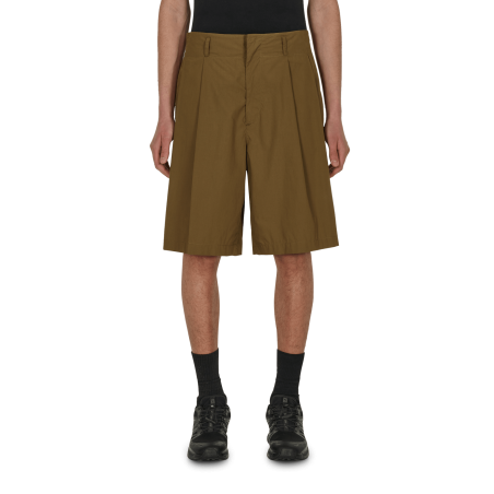 Brand New 2 Moncler 1952 Cotton Poplin Shorts Green Available Now