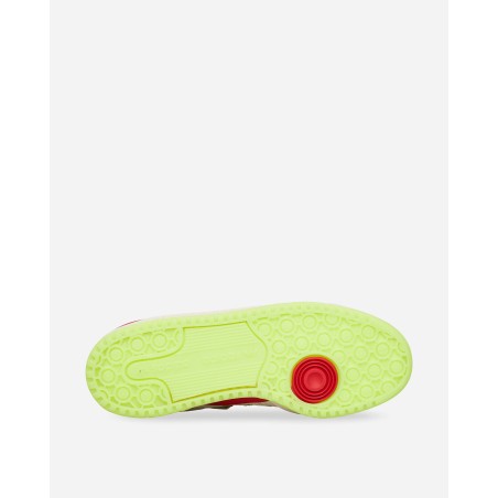 Brand New Forum Low The Grinch Sneakers Cream White / Collegiate Red / Solar Slime Just Launched