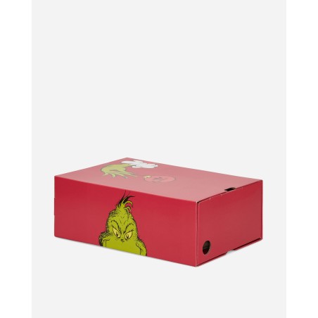 Brand New Forum Low The Grinch Sneakers Cream White / Collegiate Red / Solar Slime Just Launched