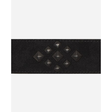 Brand New Square Studs Belt Black Fresh Release